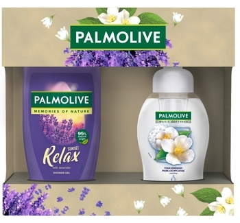 Подарунковий набір Palmolive Спогади природи, гель для душу + рідке мило - Pampik