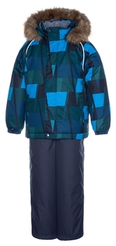 Комплект Huppa WINTER, р.116, бирюзово-зелений (41480030-92766-116) - Pampik