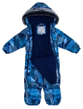 Комбинезон Huppa ORION, р.80, темно-синий (36300030-92586-080) - Pampik - 4