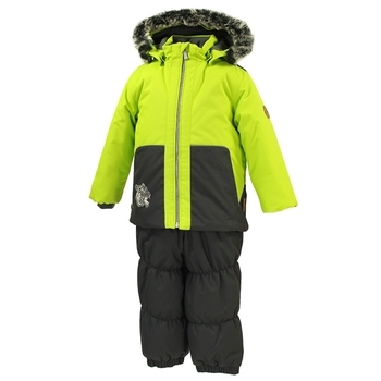 Комплект для мальчиков Huppa RUSSEL, лайм/тёмно-серый , размер 92( 00147) - Pampik