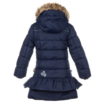 Пальто для девочек Huppa WHITNEY, тёмно-синий, размер 116 (00086) - Pampik - 2