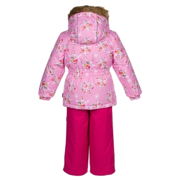 Комплект для девочек Huppa WONDER, розовый с принтом/фуксия , размер 98 (71613) - Pampik - 2