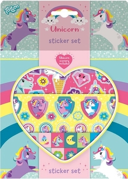 Набор наклеек Totum Единорог (071384) - Pampik