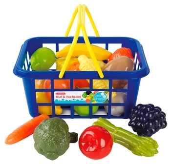 Ігровий набір Casdon Кошик з фруктами і овочами (633) - Pampik