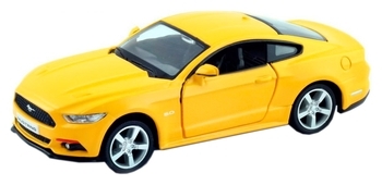 Автомодель Uni-Fortune Ford Mustang 2015, матовый желтый (554029M(B)) - Pampik