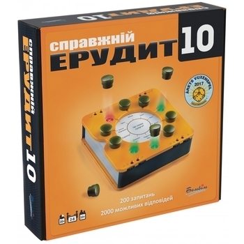 Настільна гра Martinex Справжній Ерудит 10 (41501265) - Pampik