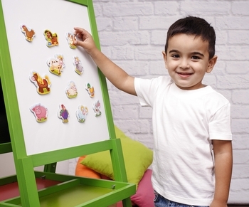 М'які магніти Vladi Toys Мій маленький світ Ферма, укр. мова (VT3106-09) - Pampik - 5