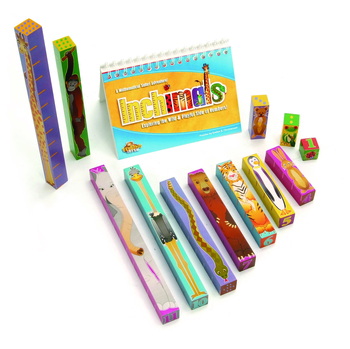 Набір для навчання рахунку Звірята Fat Brain Toys Inchimals (F038ML) - Pampik - 8