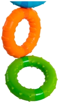 Іграшка тактильна Fat Brain Toys SillyRings Магнітні кільця. 3 шт. (F269ML) - Pampik - 4