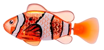 Интерактивная игрушка Pets & Robo Alive Роборыбка, оранжевый (7125SQ1-4) - Pampik - 2