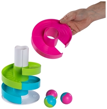 Іграшка розвиваюча Fat Brain Toys Wobble Run Трек-балансир для кульок (F273ML) - Pampik - 6