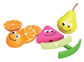 Ігровий набір Fat Brain Toys Fruit Friends Веселі фрукти (F227ML) - Pampik - 10