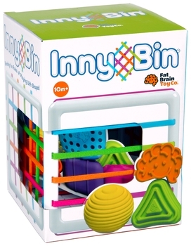 Куб-сортер із стінками-шнурочками Fat Brain Toys InnyBin (F251ML) - Pampik