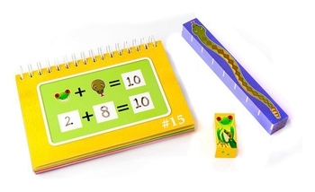 Набір для навчання рахунку Звірята Fat Brain Toys Inchimals (F038ML) - Pampik - 5