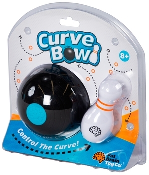 Ігровий набір Fat Brain Toys CurveBowl Боулінг (F271ML) - Pampik