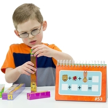 Набір для навчання рахунку Звірята Fat Brain Toys Inchimals (F038ML) - Pampik - 7