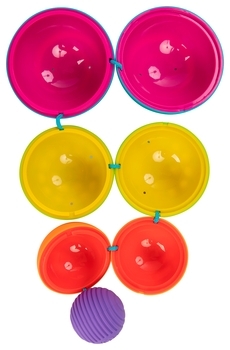 Іграшка-сортер Fat Brain Toys Oombee Ball Сфери Омбі (F230ML) - Pampik - 5