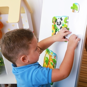 Пазли на магніті Vladi Toys Мої перші ігри Пандочки, 12 елементів (VT3205-80) - Pampik - 5