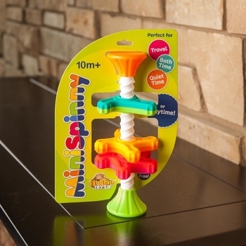 Пірамідка-спиннер Fat Brain Toys MiniSpinny (F134ML) - Pampik - 7