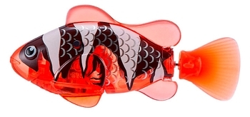 Интерактивная игрушка Pets & Robo Alive Роборыбка, красный (7125SQ1-5) - Pampik - 2