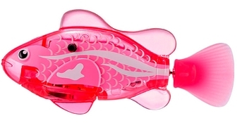 Інтерактивна іграшка Pets & Robo Alive Роборибка, рожевий (7125SQ1-3) - Pampik - 2