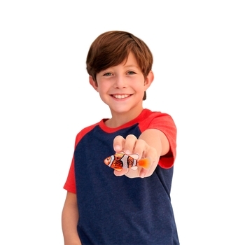 Интерактивная игрушка Pets & Robo Alive Роборыбка, оранжевый (7125SQ1-4) - Pampik - 3