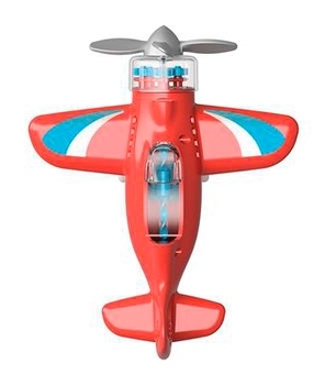 Игрушечный самолет Fat Brain Toys Playviator Крутись пропеллер, красный (F2261ML) - Pampik - 10