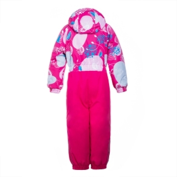 Дитячий комбінезон Huppa WILLY 1, фуксія з принтом / фуксія, розмір 116 (94163) - Pampik - 2