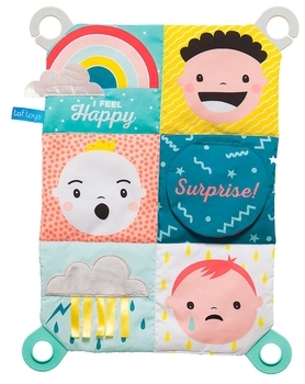 Розвиваюча книжка-розкладачка Taf Toys Мої емоції (12545) - Pampik