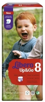 Підгузки-трусики Libero Up & Go 8 (19-30 кг), 28 шт. - Pampik - 2