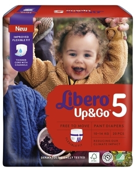 Підгузки-трусики Libero Up & Go 5 (10-14 кг), 20 шт. - Pampik - 2