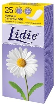 Щоденні прокладки Lidie Normal Deo, 25 шт. - Pampik