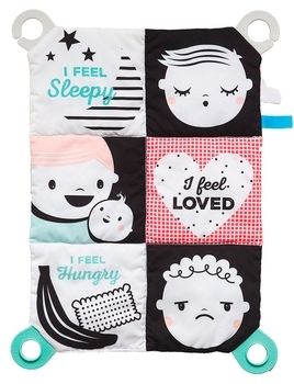 Розвиваюча книжка-розкладачка Taf Toys Мої емоції (12545) - Pampik - 2