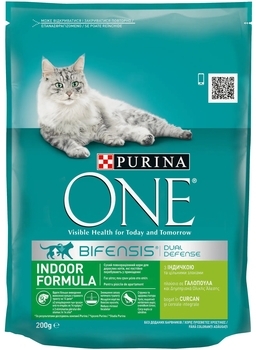 Корм для кішок Purina ONE Indoor сухий 200g - Pampik