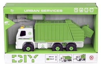 Сміттєвоз Kaile Toys, з викруткою (KL902-2) - Pampik