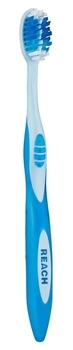 Зубная щетка Reach Stay White средняя, синий - Pampik - 2