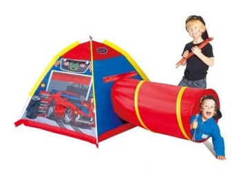 Детская палатка Micasa Гараж с туннелем (428-16) - Pampik - 2