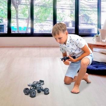 Машинка на радіоуправлінні Sulong Toys Off-Road Crawler Rock Sport, чорний (SL-110AB) - Pampik - 9