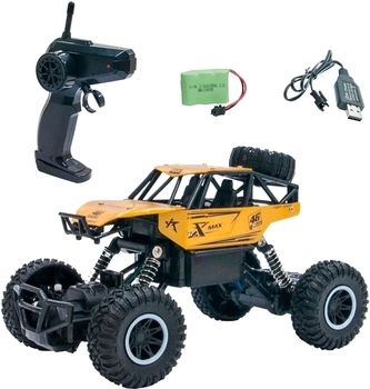 Машинка на радиоуправлении Sulong Toys Off-Road Crawler Rock Sport, золотой (SL-110AG) - Pampik - 7