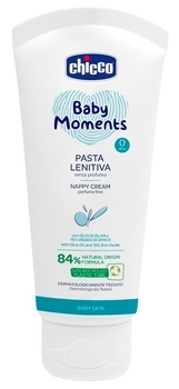 Крем захисний під підгузник Chicco Baby Moments з цинком і пантенолом, 100 мл - Pampik
