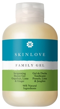 Бодрящий гель для душа Skinlove Грейпфрут, лайм и имбирь, 300 мл - Pampik