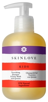 Питательный шампунь-гель для волос и тела Skinlove, с киноа, 295 мл - Pampik