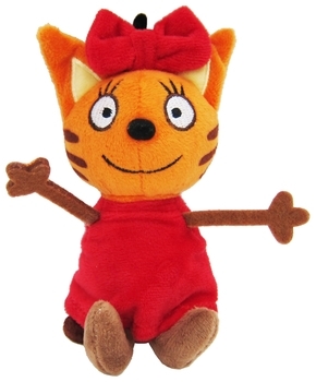 М'яка іграшка Три кота Карамелька, 15 см (Т35040-1) - Pampik