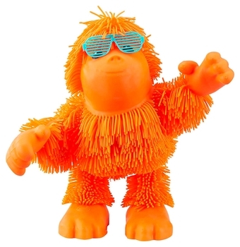 Інтерактивна м'яка іграшка Jiggly Pup Танцюючий орангутанг, помаранчевий (JP008-OR) - Pampik