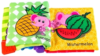 Игрушка Baby Team Книжка текстильная мягкая (8720) - Pampik - 3