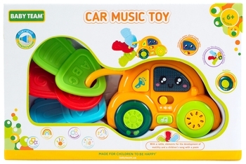 Музыкальная игрушка Baby Team Машинка (8642 ) - Pampik - 2