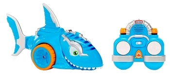 Інтерактивна іграшка на Little Tikes Атака Акули на радіоуправлінні, блакитний (653933) - Pampik