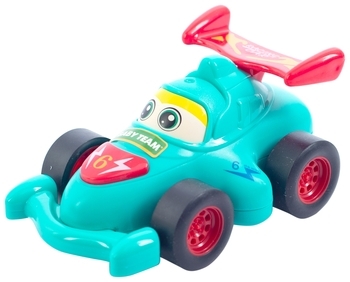 Машинка Baby Team инерционная, бирюзовый (8620) - Pampik