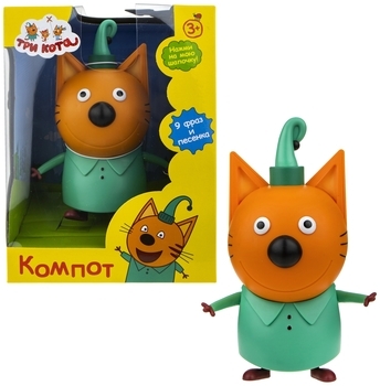 Ігрова фігурка Три кота Компот, зі звуковими ефектами 9T17191) - Pampik - 2