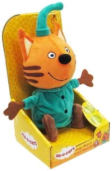 Мягкая игрушка Три кота Компот со звуковыми эффектами, 20 см (Т35060-3) - Pampik - 3